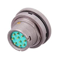 Amphenol Nexus Technologies MAJ-60-00 ຕົວເຊື່ອມຕໍ່ 10-ສາຍ ປແນນ-M ຫຼື ປແນນ-M ຕິດຕັ້ງ Jack