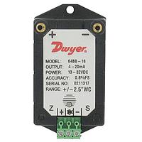 Dwyer 648B-04 ຕົວສົ່ງຄ່າຄວາມດັນຕ່າງ – ± 0.4% ຫາ ± 0.8% ຄວາມແມ່ນຢູ່, 0.1-25 inH2O (Differential, 1 inH₂O, Barbed Fitting, 3/16 in)