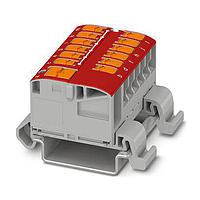 PHOENIX CONTACT 1019549 ບລອກທາມິນລະບົບ DIN Rail PTVFIX 6/12X2,5-NS35A RD