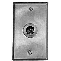 Switchcraft G3MS ຕົວເຊື່ອມ 3PC MALE WALL PLATE