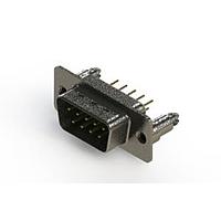 EDAC 627-M09-220-GN5 ຕົວເຊື່ອມ D-Sub - ຕົວເຊື່ອມ D-Sub ຄວາມໜາ້ຄວາມຖືກມາດຕະຖານ ແບບຕັ້ງຕົວແບບຕັດກະເປົາ