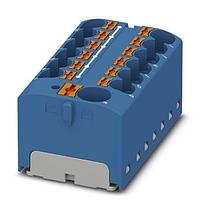 PHOENIX CONTACT 3273880 ບລັອກຕິມເນີລະບົບ DIN Rail PTFIX 10/12X4 BU