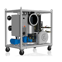 GlobeCore UVM-2 ໜ່ວຍປະມວນຜົນນ້ຳມັນເຄື່ອງ (2.0 m3/h, 31kW)