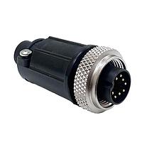 CONXALL SF3282-8PG-520 ການປະສົມຕົວເຊື່ອມຕໍ່ Cble End 8 Male Pins Sldr .200IN GrmtID