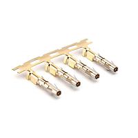 Amphenol SINE Systems SS16M2G15 ປະຕິບັດຕິດຕໍ່ປະຕິບັດຕິດຕໍ່, ປັດປະຕິບັດ, ຂະໜາດ 16, ທອງ 15u" ບົດກວ່ານິເກວ, ຂະໜາດສາຍ .75-1.5mm, 18-16 AWG, ມີ 3 ຕັ້ງ. 3,000 ຊິ້ນ. ມືດ