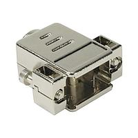 HARTING 09670250443 ປົກກັນຄວາມຕົວຍືດ Backshell 25P ທາງເຂົ້າດ້ານບູງ W/SCW ພລາສຕິກທີ່ມີແມດຕາລິດ