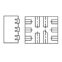 Diodes Incorporated PI3A114-AZLEX ເມັກຊິເພລຊເີ້ຣ໌/ເດມມູເລກເຊີ້ mux/demux ມີສະຕະຕິກຕ່ຳ