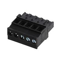 Molex 39533-3005 ປລັກ 5.08MM EURO PLUG VER UG VERT FWE BLK 5CKT