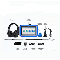 PQWT PQWT-L9000 ເຄື່ອງຕິດຕາມການລົງຂອງນ້ຳດ້ວຍແກັສ Acoustic+Tracer (Gas + Vertical 8M)