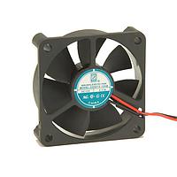 Orion Fans OD6015-24LB ພັງລົມ DC ບໍ່ມີແກ້ວ, 60x60x15mm, 24VDC, 14.3CFM, 2W, 27.2dBA, 0.13"H2O, 2x ສາຍສອງ