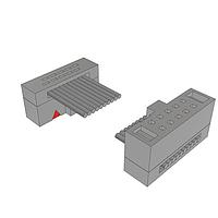 Samtec FFSD-05-D-40.00-01-N-R ປະຕູສ່ອງ IDC ສາຍສະເພາະ .050" Low Profile Tiger Eye(TM) ການປະກອບສາຍສະເພາະ IDC Ribbon