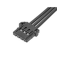 Molex 219656-2030 ສາຍສະແຕນລະດັບພິໂຄ-ລອກ F-F OTS Cbl Assy SR 50mm Au 3Ckts Blk