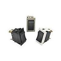 Carling Technologies LS1561-13-BL-BL-012 ສະຫນັບ Softspot Full-Sized Rocker Switch LS156113BLBL012