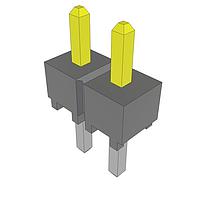 Samtec HTSW-102-05-S-S ພິນເຮດເດີຮອງຮ້ອນສູງ ສະແຕຣິບພິນເຮດເດີ PCB
