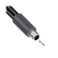 Banner Engineering PBT26UM6M.1 ເສັ້ນໃນເສັ້ນເສື້ອແບບແອດອບຕິກແບບພລາສຕິກ, ການສະທ້ອນແບບກົດກັບ; ຂະໜາດແກນ: 0.5 mm; ຄວາມຍາວເສັ້ນເສື້ອ: 2 m; ການດັບກະດູກ; ຕັດຟຣີ