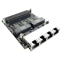 Trenz Electronic 29354 ບັດ FPGA Mezzanine ເຊື່ອມຕໍ່ Robust Ethernet FMC 2.5V