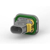 AMP Connectors - TE Connectivity 2-1703841-1 ກອງປົກຄຸມ 2POS, TAB 2.8X0.8, TAB HSG, ASSY