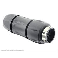 Eaton Souriau-Sunbank UTGX1JC1419P ປະຕູຕ່ອງ Receptacles In line receptacle, ມີກະແຈບເຄື່ອງປົກກັນສາຍສະບັບ backshell, ສໍາລັບ 19 ຕຳແໜ່ງຊາຍ male contacts, IP68/69K