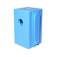 Anderson Power Products 75LOKWNGBLU-R-BK ເຄື່ອງມືສ່ວນປະກອບ LOCKING PP75 BLUE MT WING RND HOLE -BULK