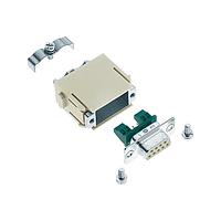 HARTING 09140093151 ໂມດູນ MOD ສຳລັບ FEM CONTACT 9 D-SUB CRMP CON