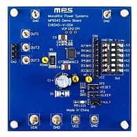 Monolithic Power Systems (MPS) EV6545-V-00A ບອດປະເມີນຂັ້ນພະລັງງານສາມຟາສງ່າຍ ສະເພາະສຳລັບການຈັດການພະລັງງານ 45V, 2.5A