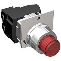 SIEMENS 49SPLPBRF ປຸ່ມກົດເພື່ອທົດສອບ PUSHBUTTON"FS" P-T-T ແດງ "ON"120V