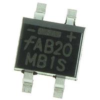 Fairchild MB1S ສະຕະປະພາບຟ້າຟ່າດອກ 0.5A Bridge