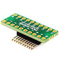Chip Quik DIP300-SOIC-20W ອາເດັດເຕີ DIP Sockets DIP-20 (ຄວາມກວ້າງ 0.3" , ຊ່ອງຫຼີ້ນ 0.1") ເປັນ SOIC-20 Wide (ຊ່ອງຫຼີ້ນ 1.27mm, ຂະໜາດຕົວ 300 mil)