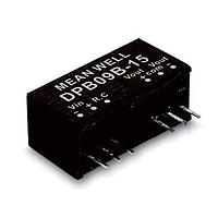 MEAN WELL DPB09B-12 ອິສເອລເທດ 9W +/-12V +/-0-375mA 18-36Vin Iso Reg SIP
