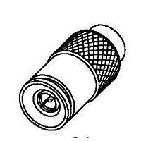 AMP Connectors - TE Connectivity 619219-1 ອຸປະກອນປິດສິ້ນ RF Terminators Plug Terminator