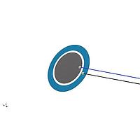 PUI Audio AB2746B-LW100-R ຕົວດັບກະທົບພິເອຊອລີກ PIEZO CERAMIC BENDER 27MM DIA 4600HZ