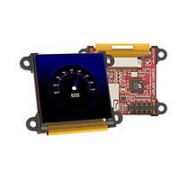 4D Systems uOLED-128P2 ຈໍ OLED 1.5", 128x128 ພິກເຊວ, ໂມດູນ OLED ອັດສະຫຼາດມີຕົວປະມານ Pixxi-28 ຕິດຕັ້ງ