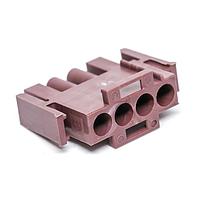 AMP Connectors - TE Connectivity 1-350779-1 ປລັກຮາວຊິ້ງ 04P UMNL V0 PLUG HSG BROWN