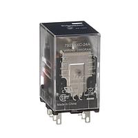 Schneider Electric Relays 792XBXC-24A ພາວເລຍ MINI CNRL RELAY DPDT 12A COIL: 24VAC