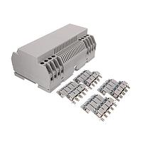 Altech 91.345 ກະເປົາ PCB ແບບຮອງຮັບຢູ່ຮອງຮັບຢູ່ຮອງຮັບ 32 ຂົນຕໍ່ເຊື່ອມຕໍ່ Horizontal PCB