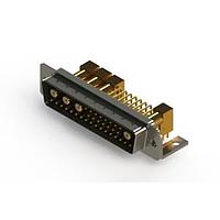 EDAC 629-36W4640-7TC ຕູ້ຕິດຕໍ່ D-Sub ປະສົມມຸມຂວາ ຕູ້ຕິດຕໍ່ພະລັງງານ Combo D-Sub