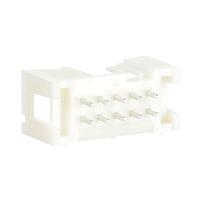 Amphenol FCI 10120689-110ALF ຫົວກັບດ່ວນ Shrouded Quickie, ສາຍສູ່ບອດ, ຕັ້ງພູມ, ຜ່ານຮູ, ບັນດາຄູ່, ກົດໃນພາສຕ໌, 10 ຕຳແໜ່ງ, 2.54mm (0.100in) ຊ່ອງຫຼັກ.