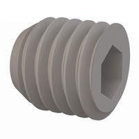 Essentra Components 0150013T050 ຊຸດສກຣູ Set Screw, ຫົວ Socket, ການດັບກະດູກ 1/2-13, ຄວາມຍາວ 1/2