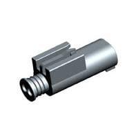 AMP Connectors - TE Connectivity 7-967570-3 ອຸປະກອນເສີມ MQS COVER HOUSING, 2 POS ASSY