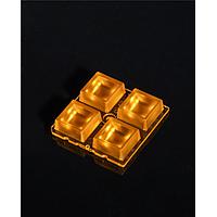 Ledil C19177_AMBER-2X2-WWW ເລນຫຼາກ 100 ອົງສາ ຄອງແຜ່ງແບບກວ້າງ