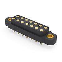 Mill-Max 859-10-014-10-011000 ພິນເຮດເດີຣ໌ມາດຕະຖານທີ່ມີສະຫນັກສົ່ງດ້ວຍລະດັບ