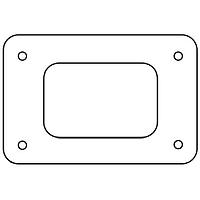 DEUTSCH - TE Connectivity DT12-L012-GKT ອຸປະກອນເສີມ 12P RECP GASKET