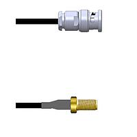 Amphenol Custom Cable Q-0J02V0003108i ສາຍສັນຍານ RF BNC-SP/SMA-SJ G174 108I