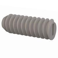 Essentra Components 010632G037 ຊຸດສະກຣູ Set Screw, ຫົວ Slotted, ການດັບກະດູກ #6-32, ຄວາມຍາວ 3/8