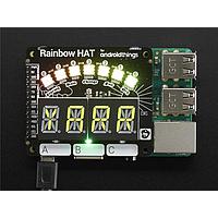 Adafruit 3354 ເຄື່ອງສົມບັດ Pimoroni Rainbow HAT ສໍາລັບ Android Things ແລະ Raspberry Pi